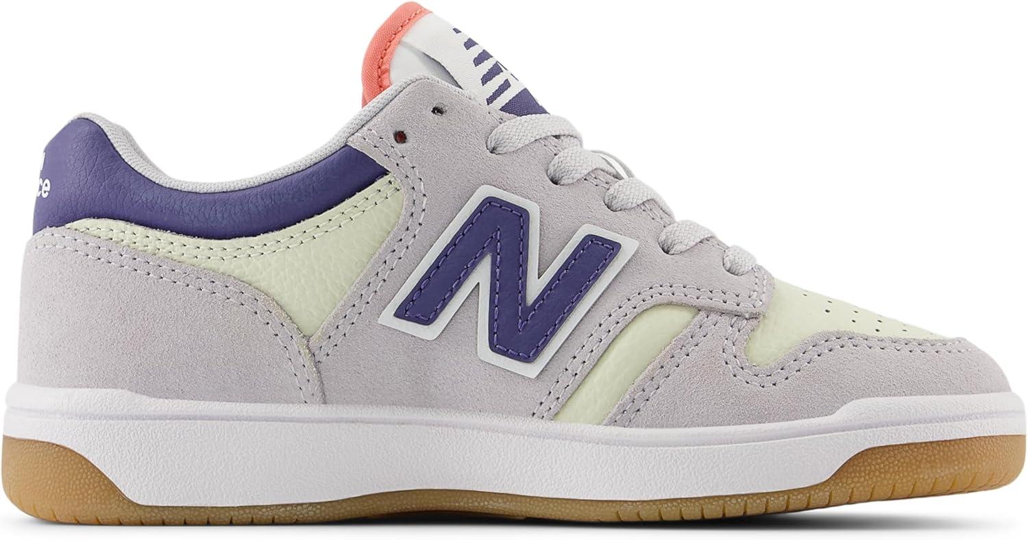 image:imageNew Balance UnisexChild 480 V1 Laceup SneakerPearl GreyMineralDream State