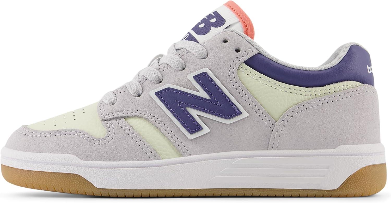 image:imageNew Balance UnisexChild 480 V1 Laceup SneakerPearl GreyMineralDream State