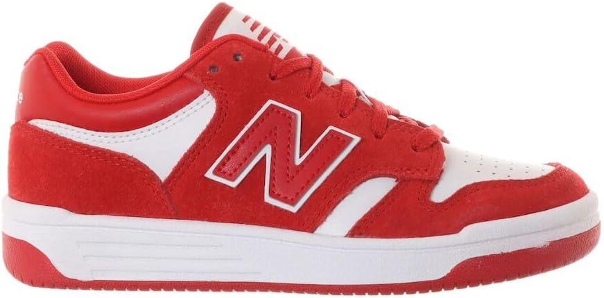 image:imageNew Balance UnisexChild 480 V1 Laceup SneakerRedWhite