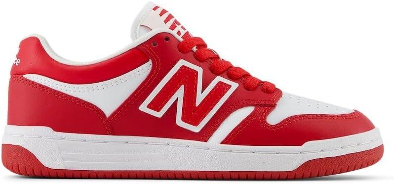 image:imageNew Balance UnisexChild 480 V1 Laceup SneakerTeam RedWhite