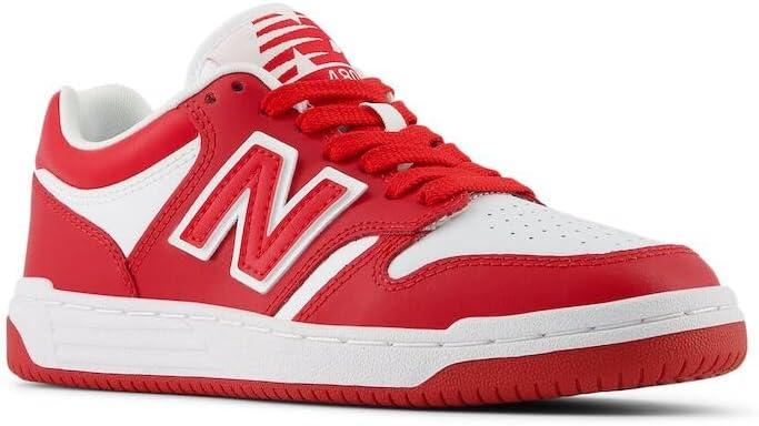 image:imageNew Balance UnisexChild 480 V1 Laceup SneakerTeam RedWhite