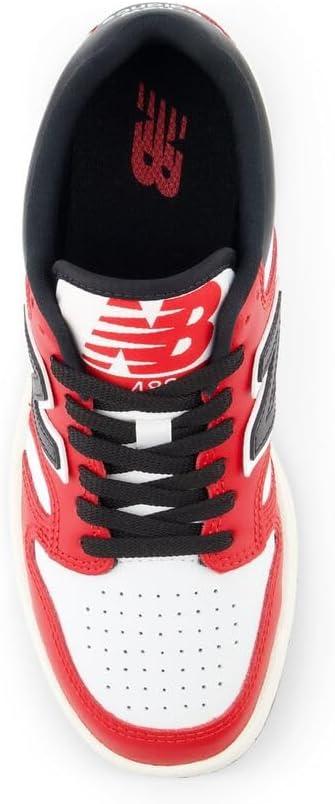 image:imageNew Balance UnisexChild 480 V1 Laceup SneakerTeam RedWhiteBlack