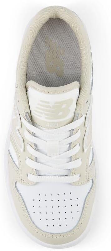 image:imageNew Balance UnisexChild 480 V1 Laceup SneakerTimberwolfWhite