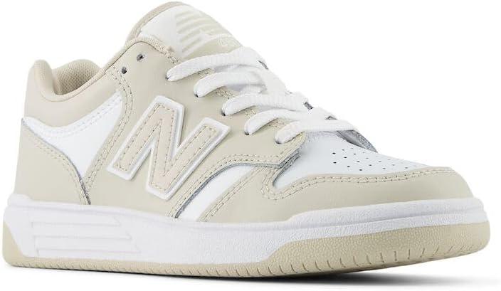 image:imageNew Balance UnisexChild 480 V1 Laceup SneakerTimberwolfWhite