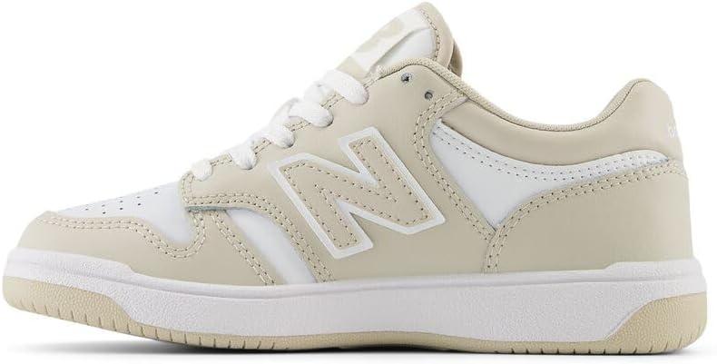 image:imageNew Balance UnisexChild 480 V1 Laceup SneakerTimberwolfWhite