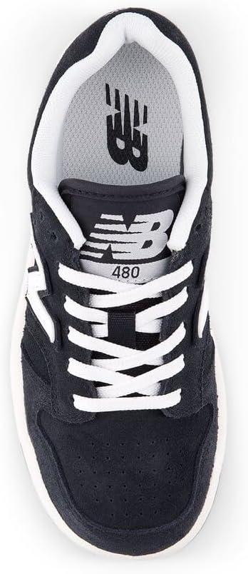 image:imageNew Balance UnisexChild 480 V1 Laceup SneakerWhiteBlack