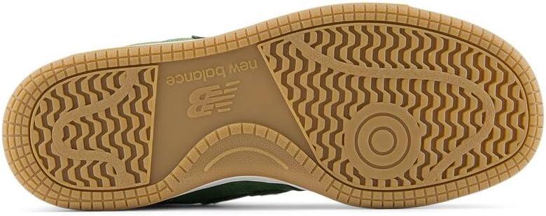 image:imageNew Balance UnisexChild 480 V1 Laceup SneakerWhiteDark Alpine Green