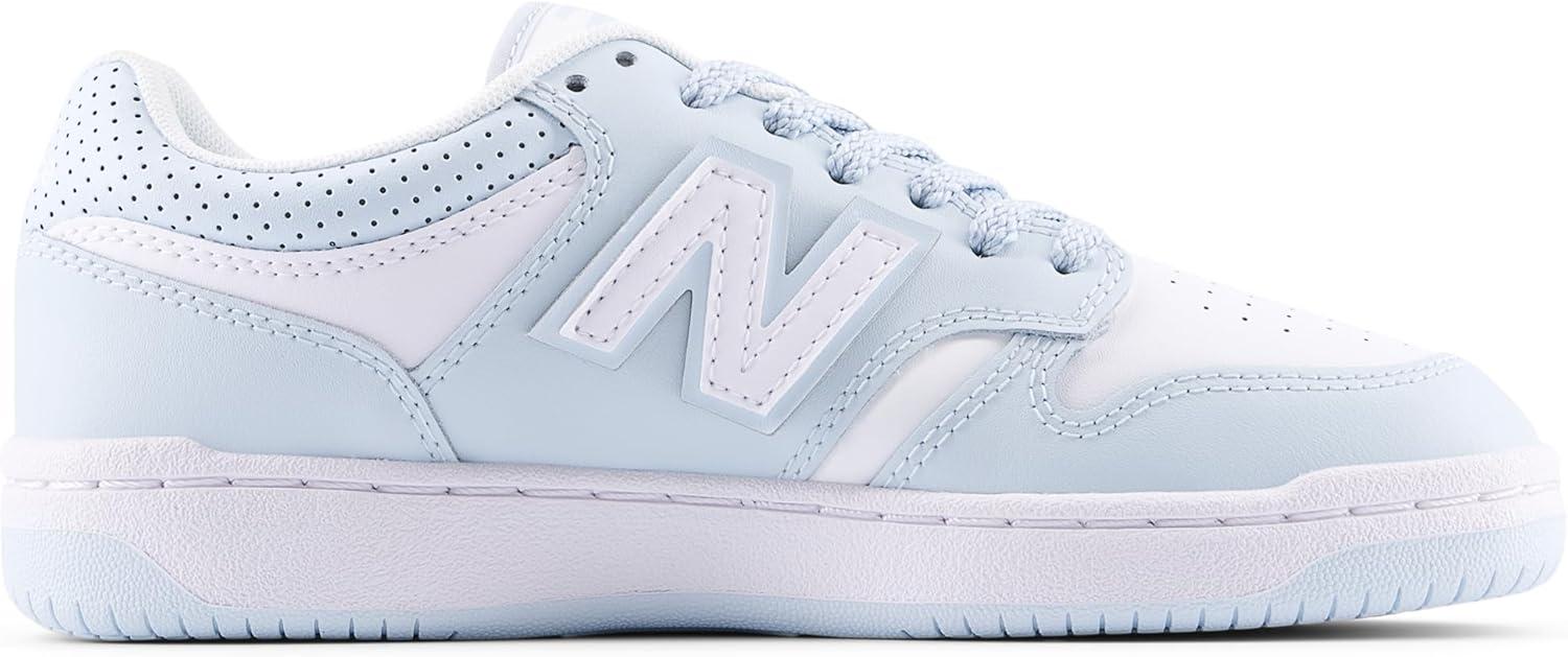 image:imageNew Balance UnisexChild 480 V1 Laceup SneakerWhiteFrosted Glass