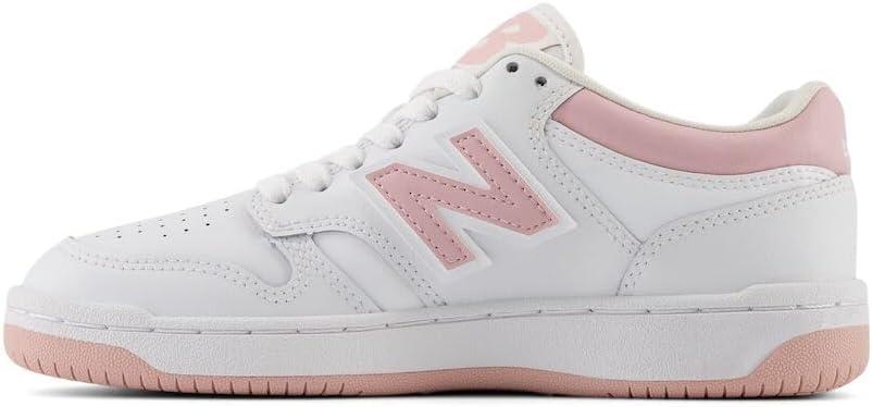 image:imageNew Balance UnisexChild 480 V1 Laceup SneakerWhiteOrb Pink