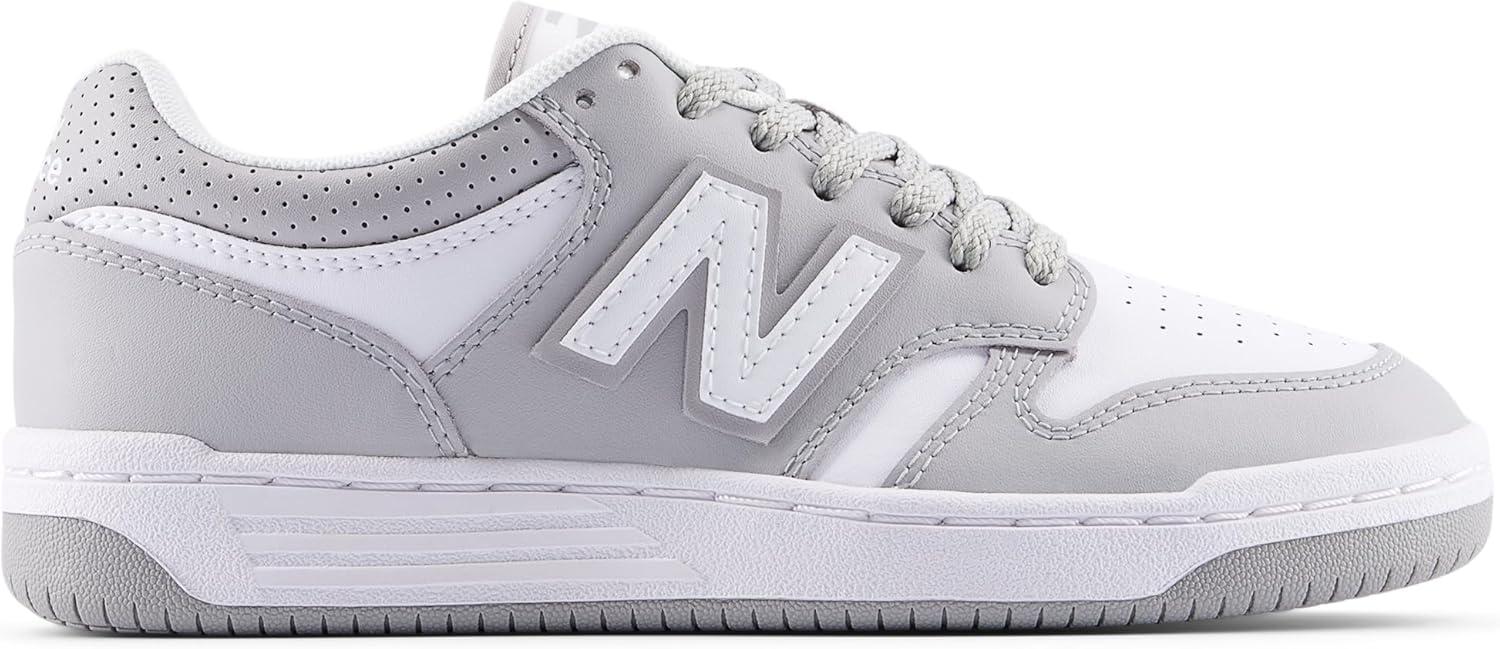 image:imageNew Balance UnisexChild 480 V1 Laceup SneakerWhiteRaincloud
