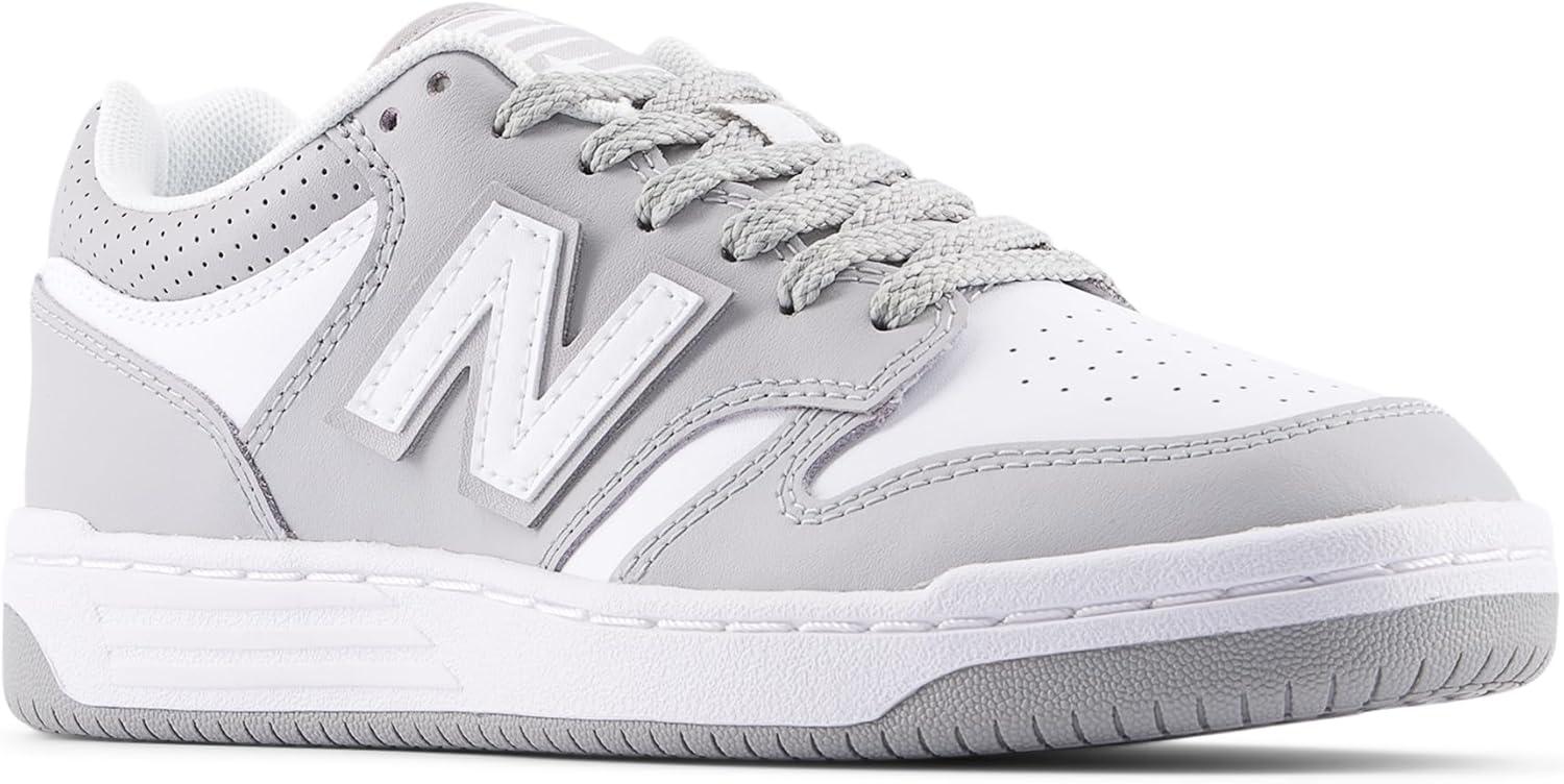 image:imageNew Balance UnisexChild 480 V1 Laceup SneakerWhiteRaincloud