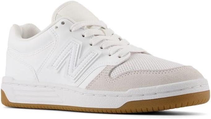 image:imageNew Balance UnisexChild 480 V1 Laceup SneakerWhiteReflection