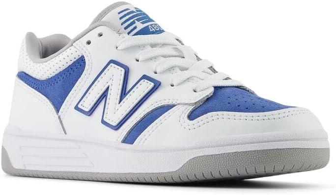 image:imageNew Balance UnisexChild 480 V1 Laceup SneakerWhiteSea Stone