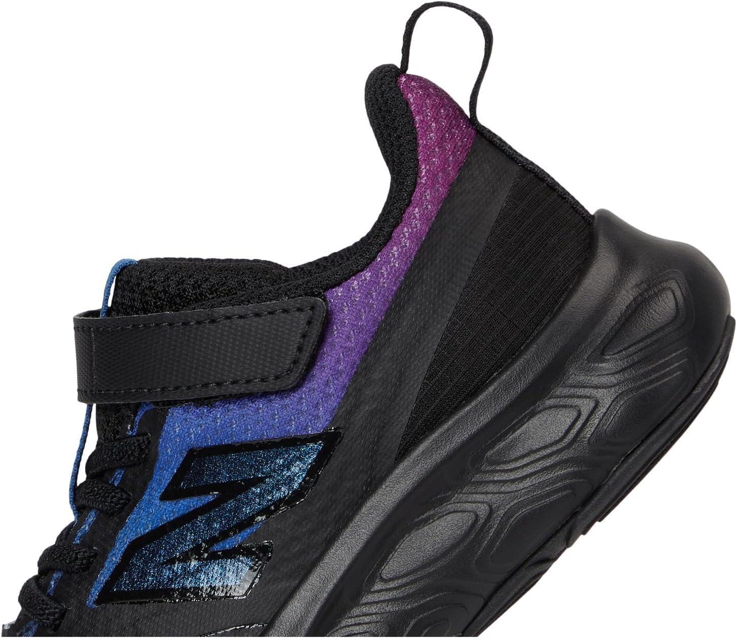 image:imageNew Balance UnisexChild Fresh Foam 625 Bungee Lace with Top Strap Little Kid SneakerBlackBlue Agate