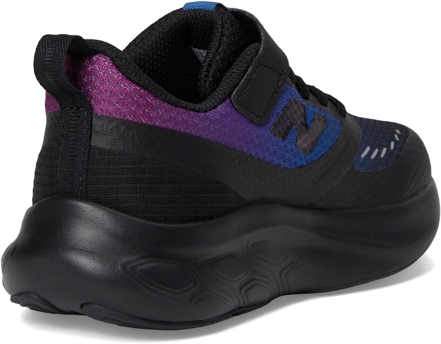 image:imageNew Balance UnisexChild Fresh Foam 625 Bungee Lace with Top Strap Little Kid SneakerBlackBlue Agate