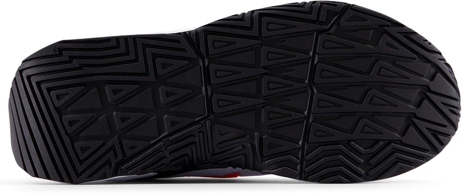 image:imageNew Balance UnisexChild FuelCell Play V1 Hook ampamp Loop Running ShoeWhiteUrgent RedBlack