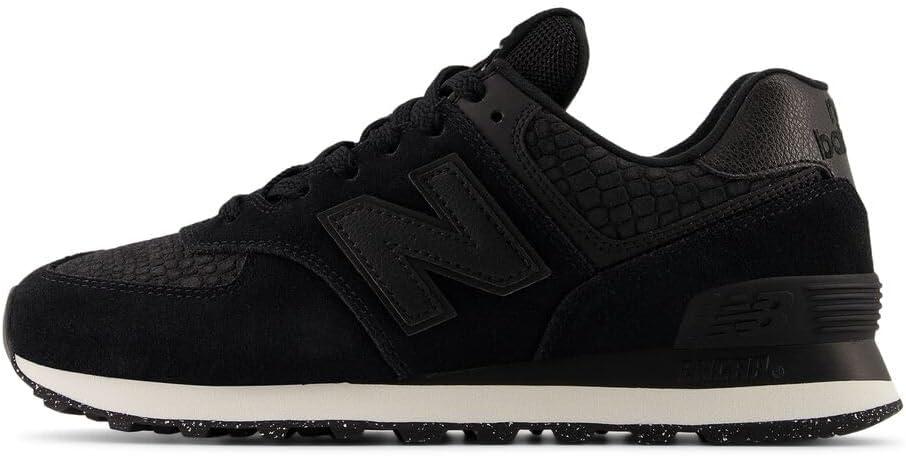 image:imageNew Balance Womens 574 V2 SneakersBlackMetallic Black