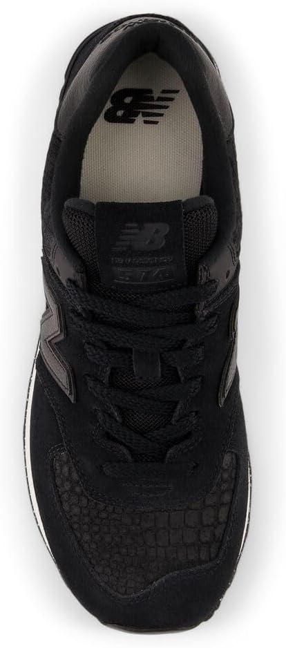 image:imageNew Balance Womens 574 V2 SneakersBlackMetallic Black