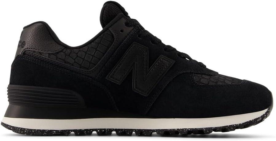 image:imageNew Balance Womens 574 V2 SneakersBlackMetallic Black