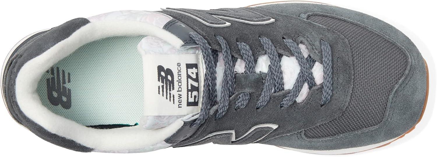 image:imageNew Balance Womens 574 V2 SneakersBlacktopSea SaltWhite