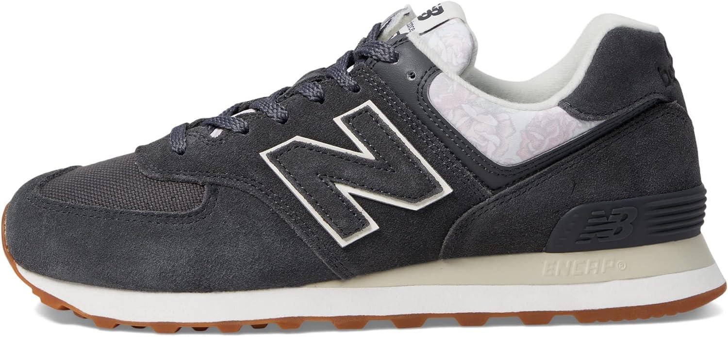 image:imageNew Balance Womens 574 V2 SneakersBlacktopSea SaltWhite