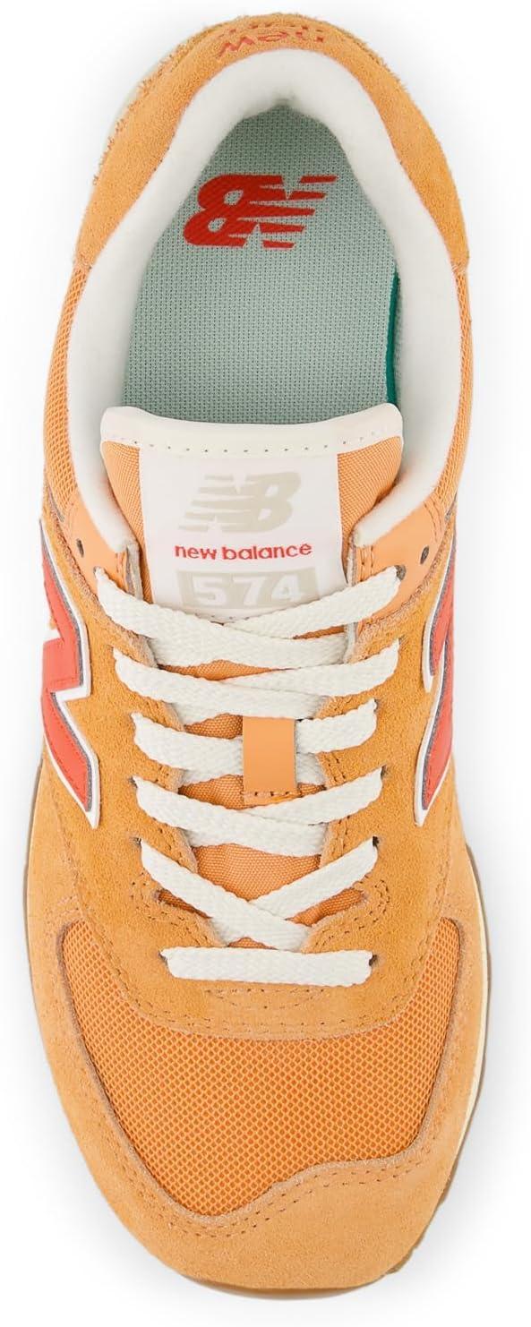 image:imageNew Balance Womens 574 V2 SneakersCopperNeo FlameSea Salt