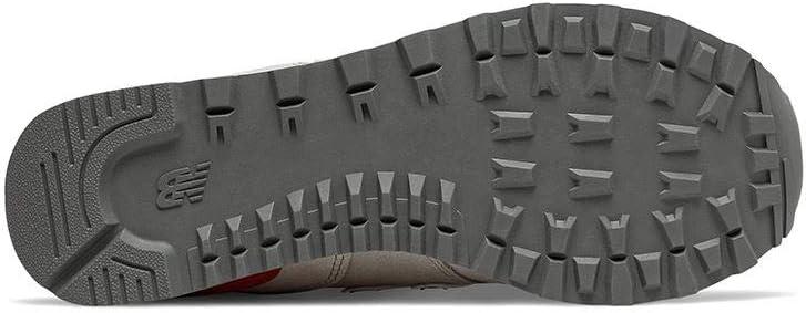 image:imageNew Balance Womens 574 V2 SneakersGrey Grey Red Grey Red