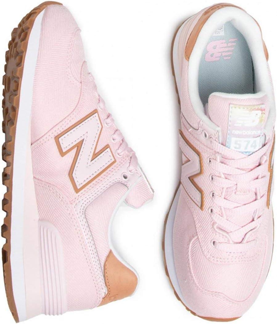 image:imageNew Balance Womens 574 V2 SneakersPink Pink Sca