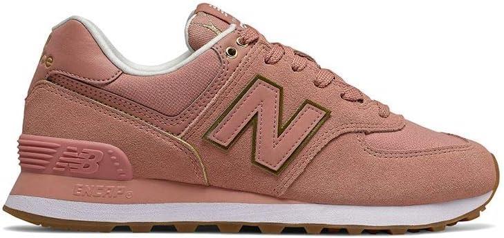 image:imageNew Balance Womens 574 V2 SneakersPinkGold
