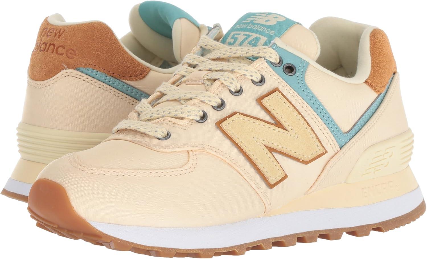 image:imageNew Balance Womens 574 V2 SneakersVanillaMineral Sage