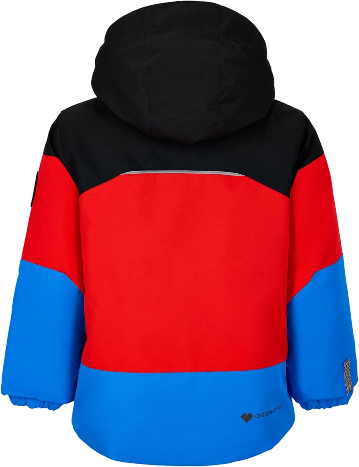 image:imageObermeyer Boys Altair Ski Jacket Insulated and Waterproof with Kids IGrow SystemBlue Vibes