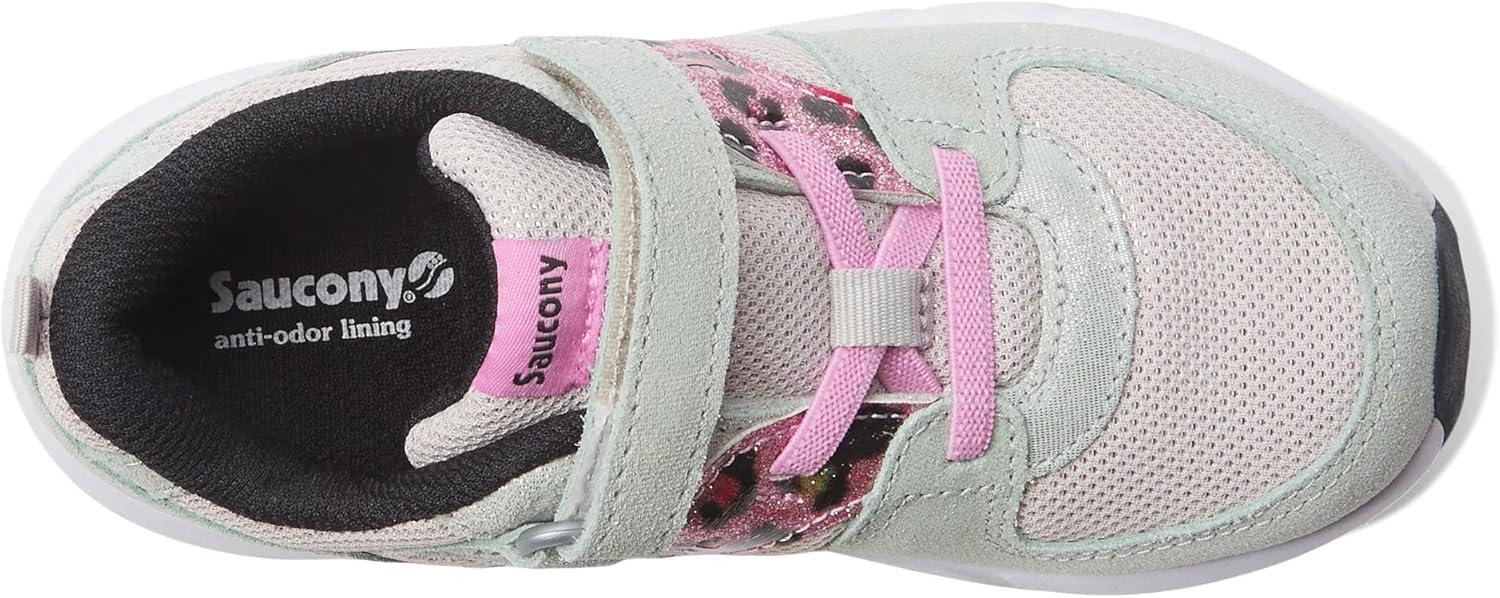 image:imageSaucony UnisexChild Jazz Lite 20 LxSilverPinkLeopard