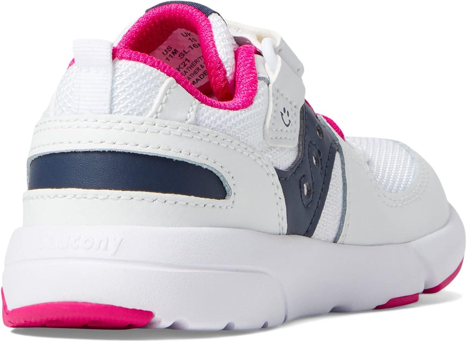 image:imageSaucony UnisexChild Jazz Lite 20 LxWhiteNavyPink