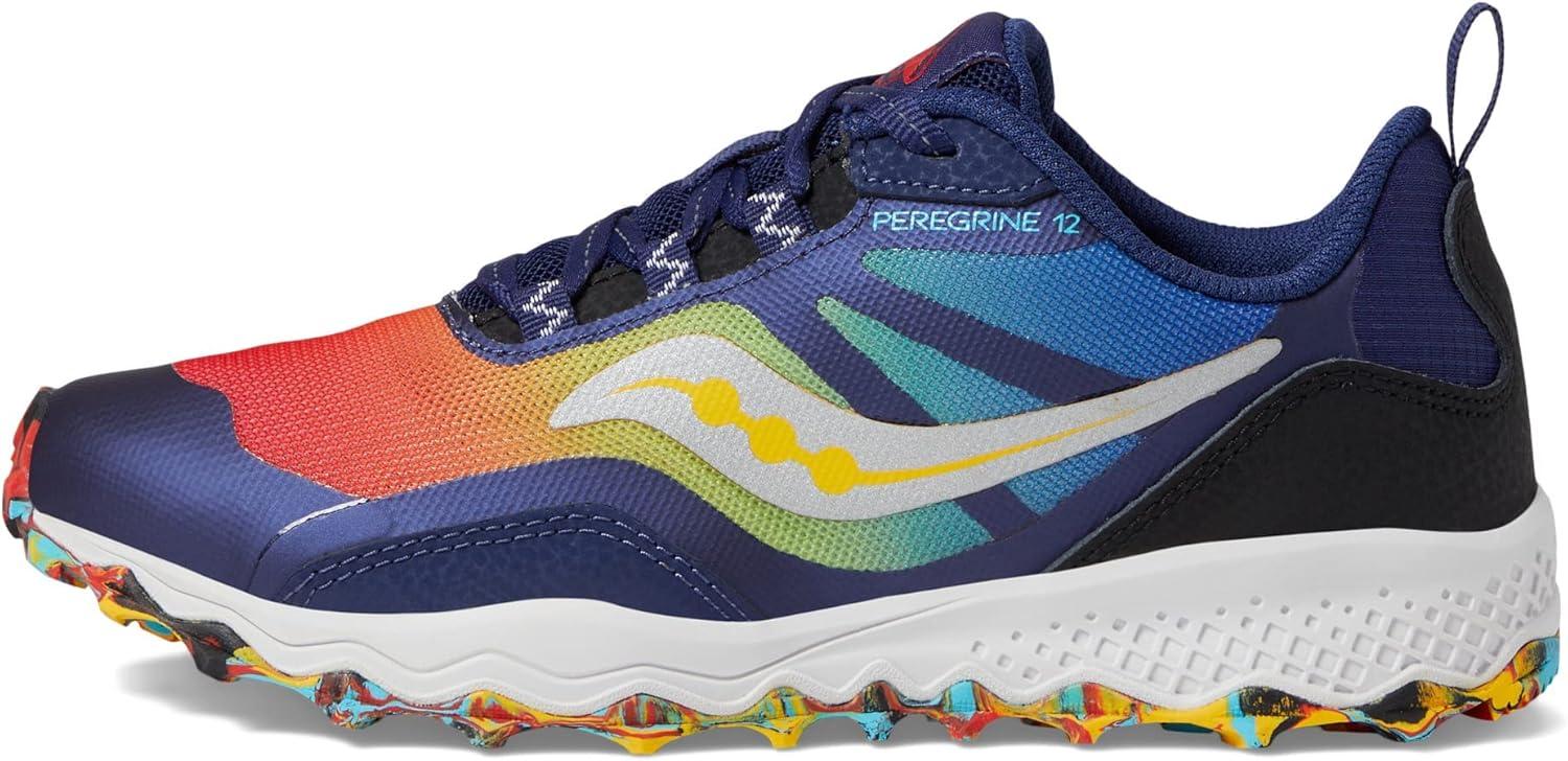 image:imageSaucony UnisexChild Peregrine 12 ShieldBlueRedYellow