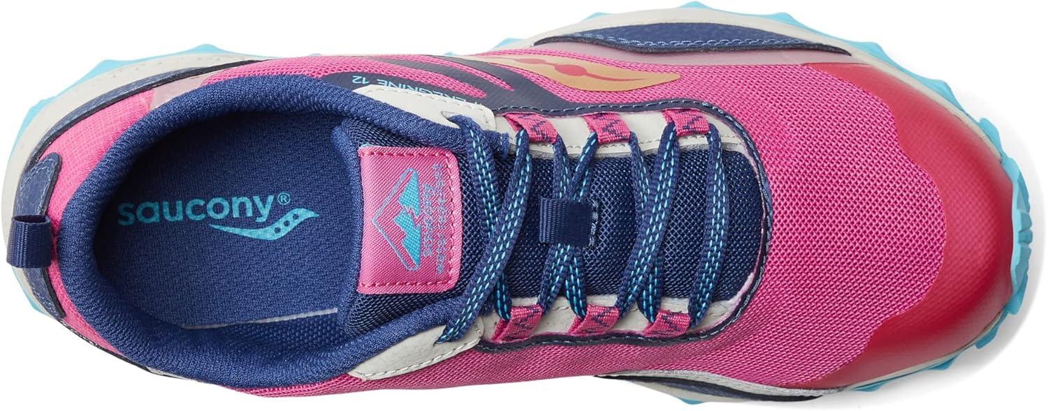 image:imageSaucony UnisexChild Peregrine 12 ShieldNavyTurqPink