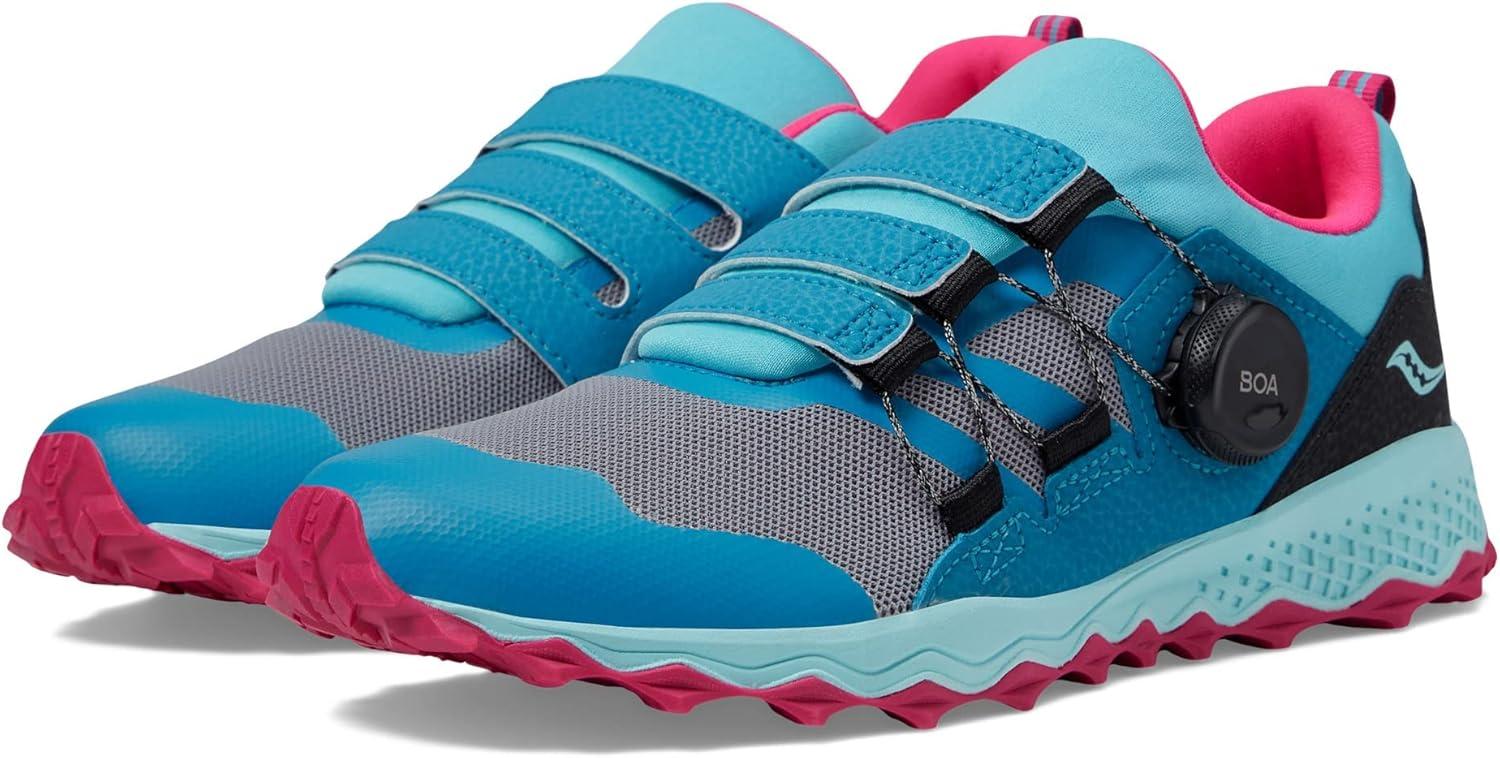 image:imageSaucony UnisexChild Peregrine 12 ShieldTurqPink