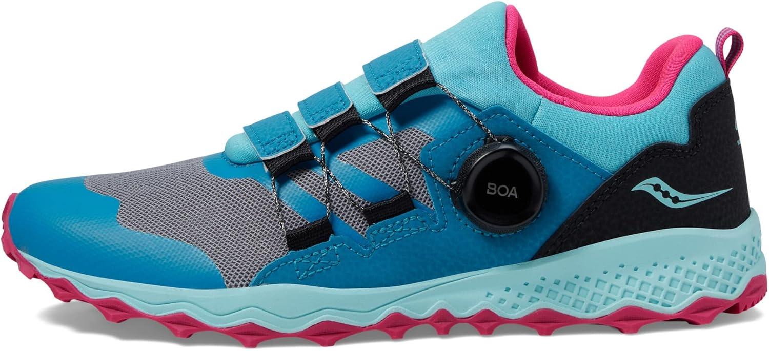 image:imageSaucony UnisexChild Peregrine 12 ShieldTurqPink