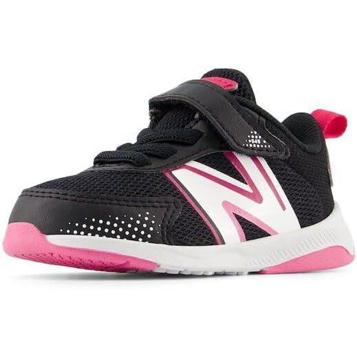 image:imageNew Balance Kids Dynasoft 545 V1 Hook and Loop Running ShoeBlackCarnival Pink