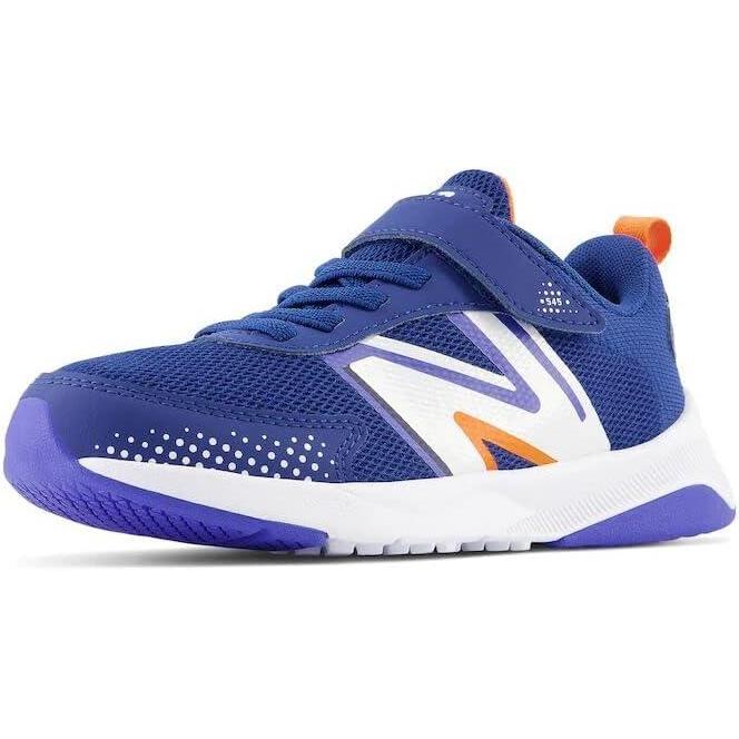 image:imageNew Balance Kids Dynasoft 545 V1 Hook and Loop Running ShoeNight SkyBlaze OrangeMarine Blue