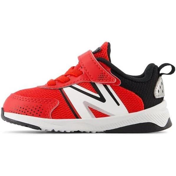 image:imageNew Balance Kids Dynasoft 545 V1 Hook and Loop Running ShoeTrue RedBlack