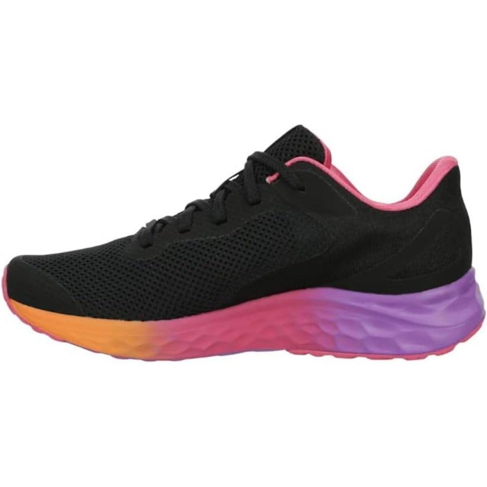 image:imageNew Balance UnisexChild Fresh Foam Arishi V4 LaceupRunning ShoeBlackPassion FruitDragon Berry