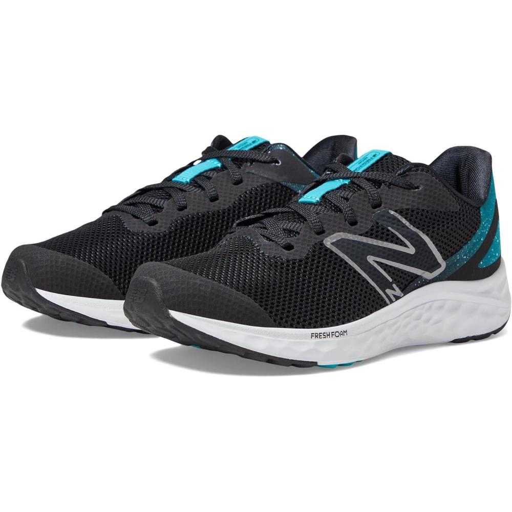 image:imageNew Balance UnisexChild Fresh Foam Arishi V4 LaceupRunning ShoeBlackVirtual Blue