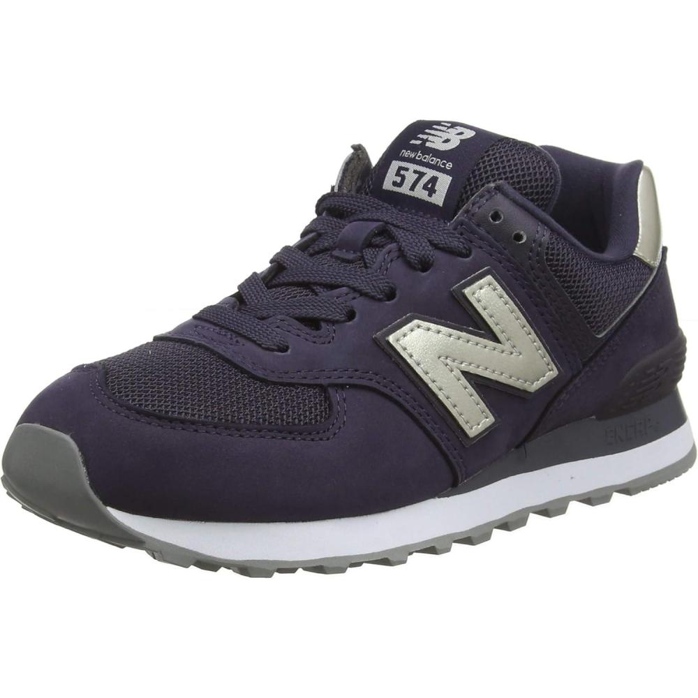 image:imageNew Balance Womens 574 V2 SneakersPurple Purple Purple
