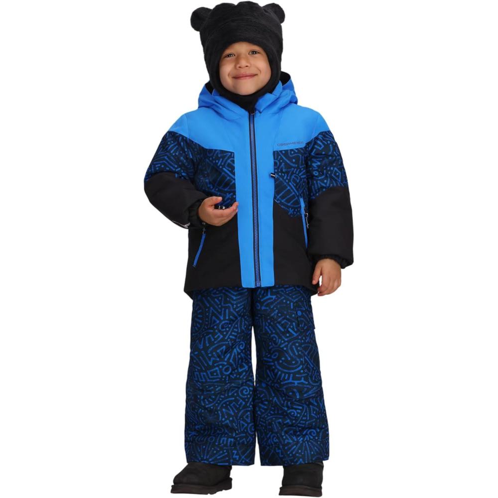 image:imageObermeyer Boys Altair Ski Jacket Insulated and Waterproof with Kids IGrow SystemBlue Get Outside