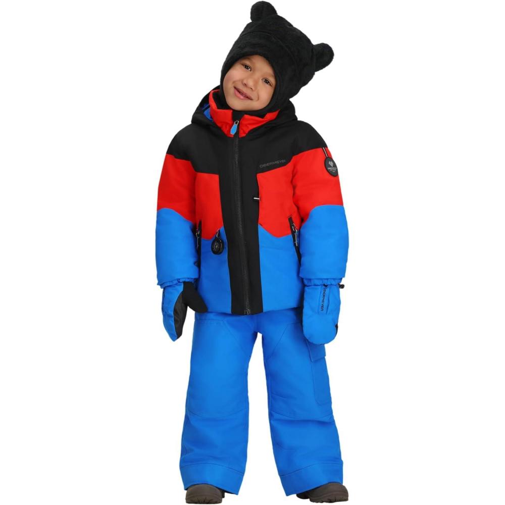 image:imageObermeyer Boys Altair Ski Jacket Insulated and Waterproof with Kids IGrow SystemBlue Vibes