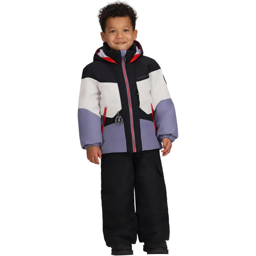 image:imageObermeyer Boys Altair Ski Jacket Insulated and Waterproof with Kids IGrow SystemGrey Steel