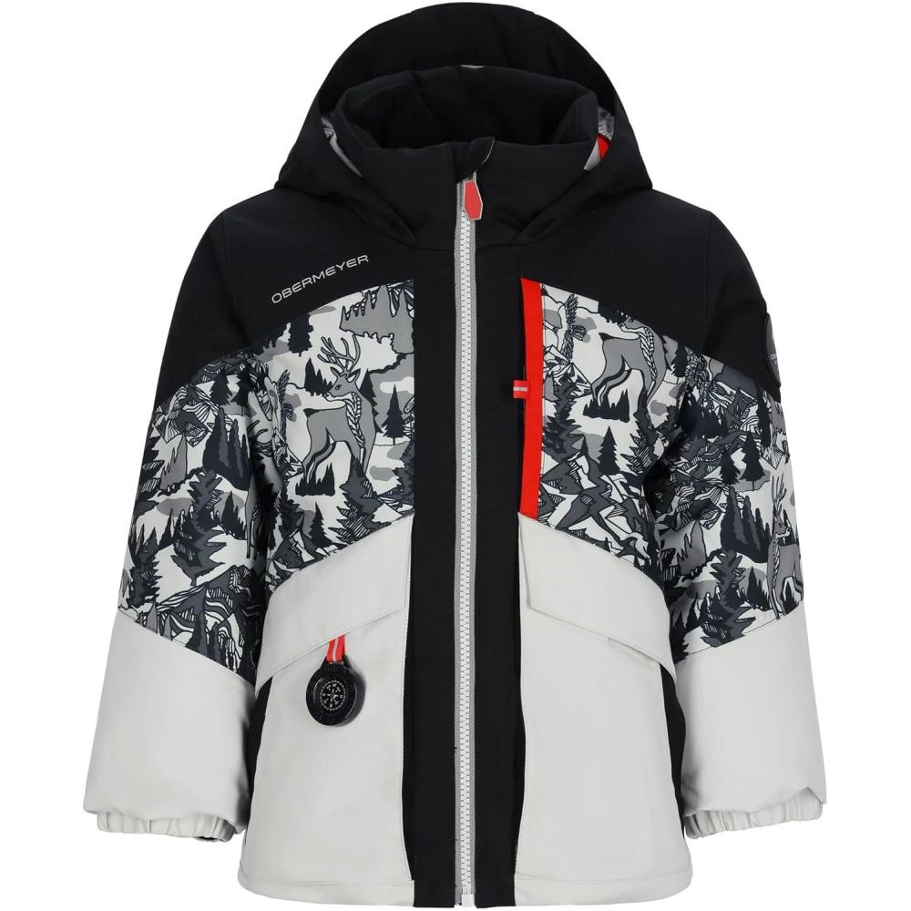 image:imageObermeyer Boys Altair Ski Jacket Insulated and Waterproof with Kids IGrow SystemHigh Alpine
