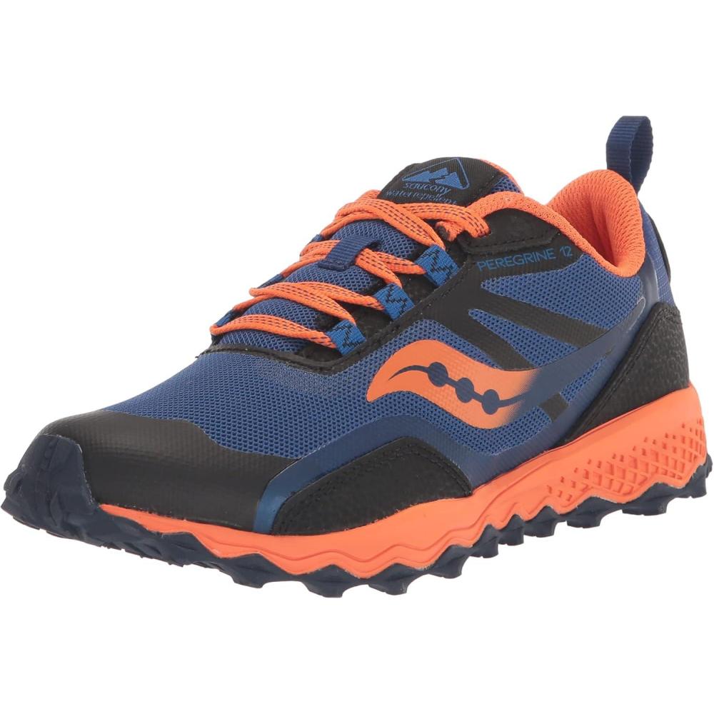 image:imageSaucony UnisexChild Peregrine 12 ShieldNavyOrange