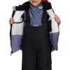 Obermeyer Boys Altair Ski Jacket, Insulated and Waterproof with Kids I-Grow System(Grey Steel)