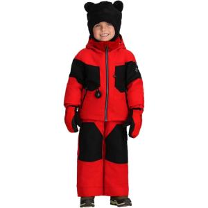 Obermeyer Boys Altair Ski Jacket, Insulated and Waterproof with Kids I-Grow System(Red)